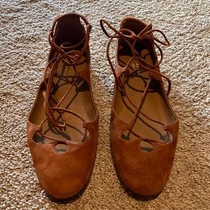 Aquazzura Leather Flats